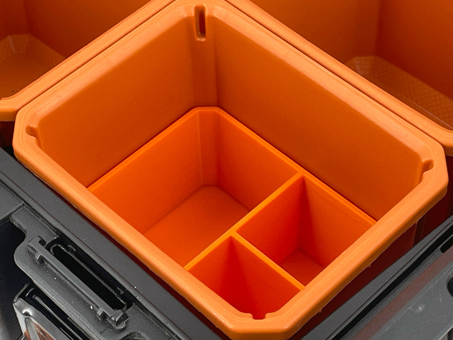 Ridgid Pro Organizer Compatible Small Nesting Bin Set - Orange