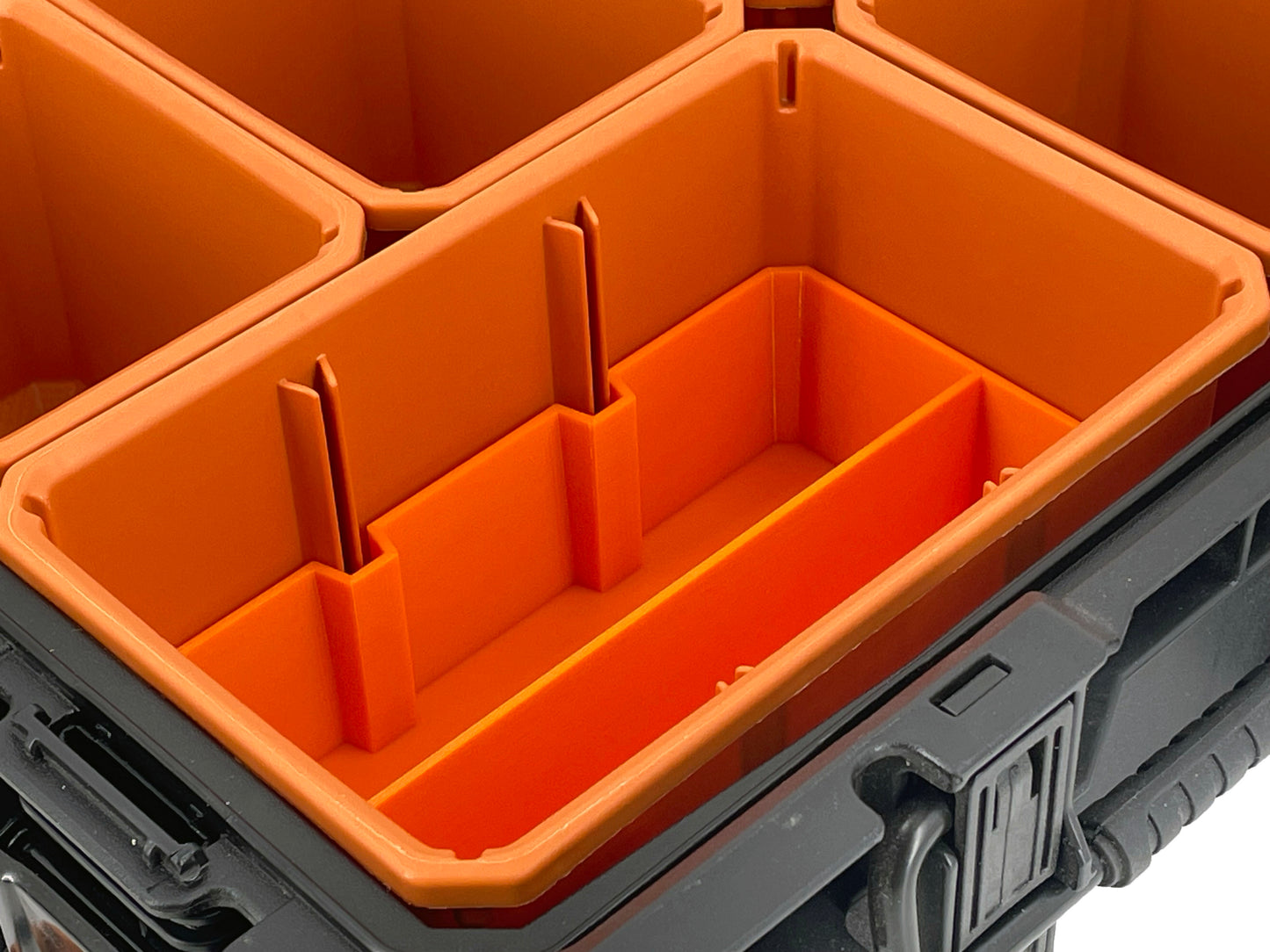 Ridgid Pro Organizer Compatible Large Nesting Bin Set - Orange