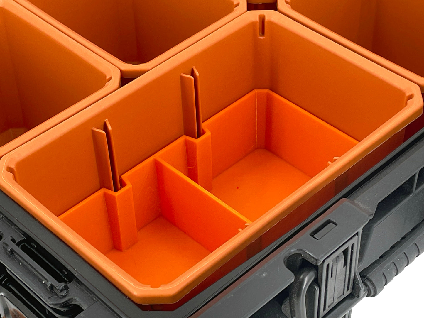 Ridgid Pro Organizer Compatible Large Nesting Bin Set - Orange