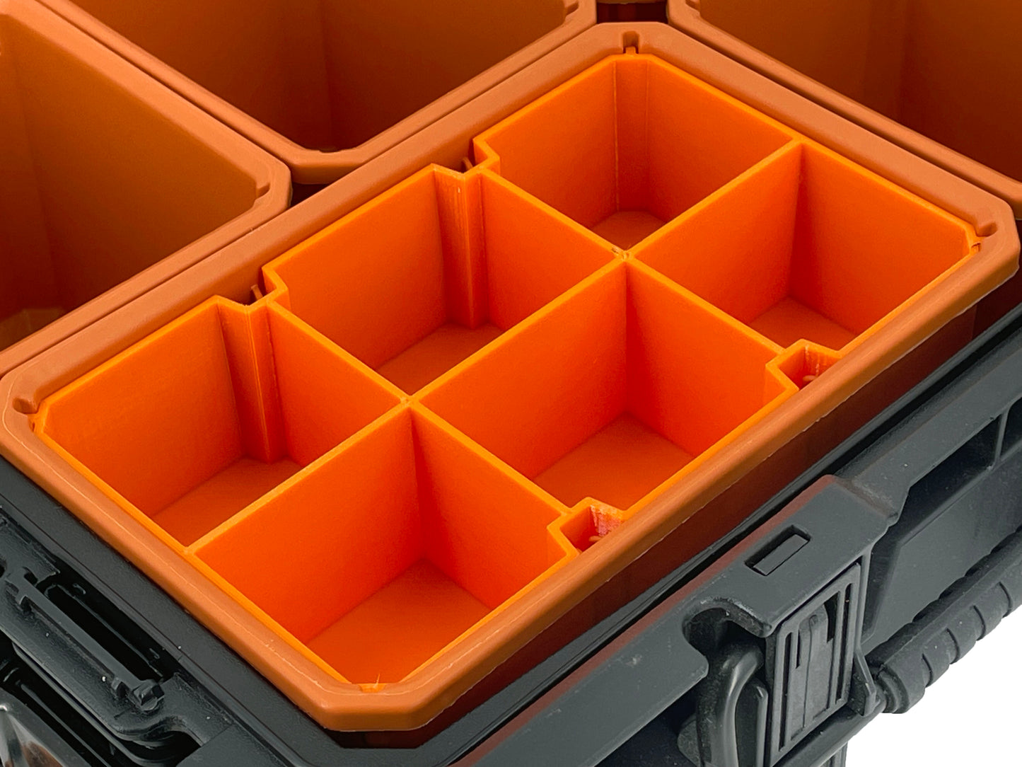 Ridgid Pro Organizer Compatible Large Nesting Bin Set - Orange