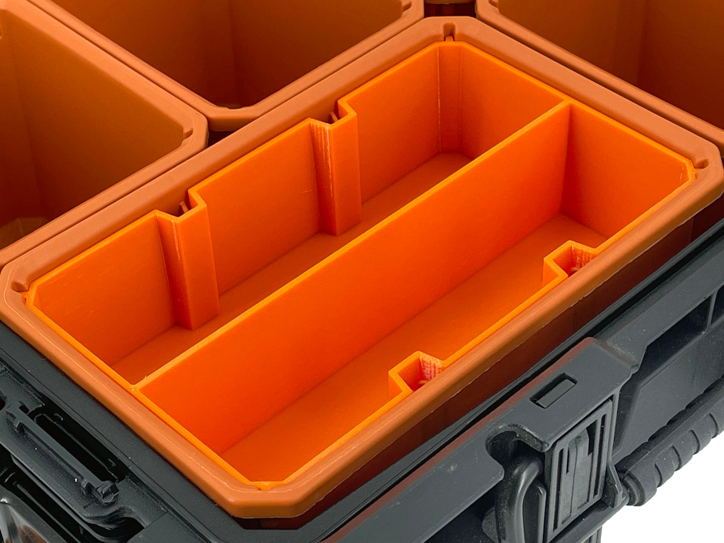 Ridgid Pro Organizer Compatible Large Nesting Bin Set - Orange