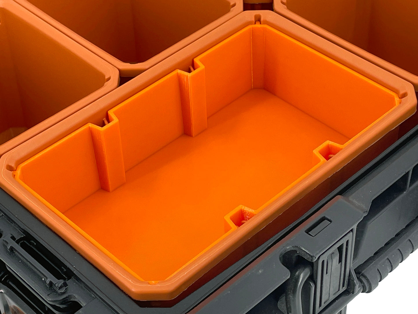 Ridgid Pro Organizer Compatible Large Nesting Bin Set - Orange