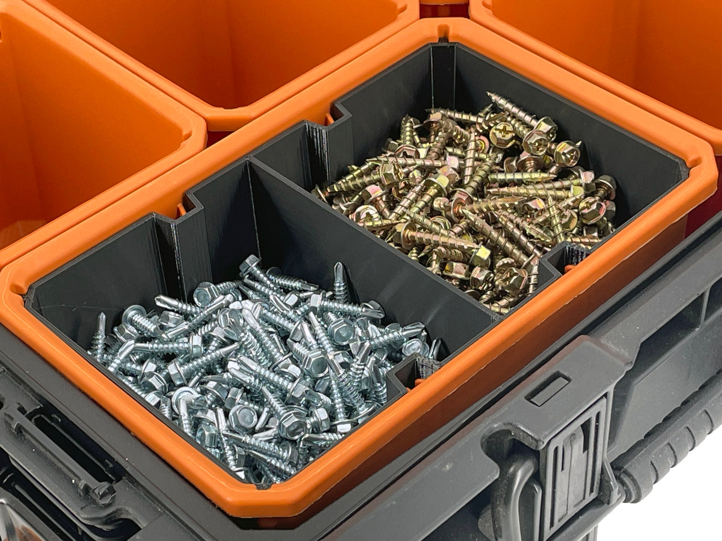 Ridgid Pro Organizer Compatible Large Nesting Bin - Black