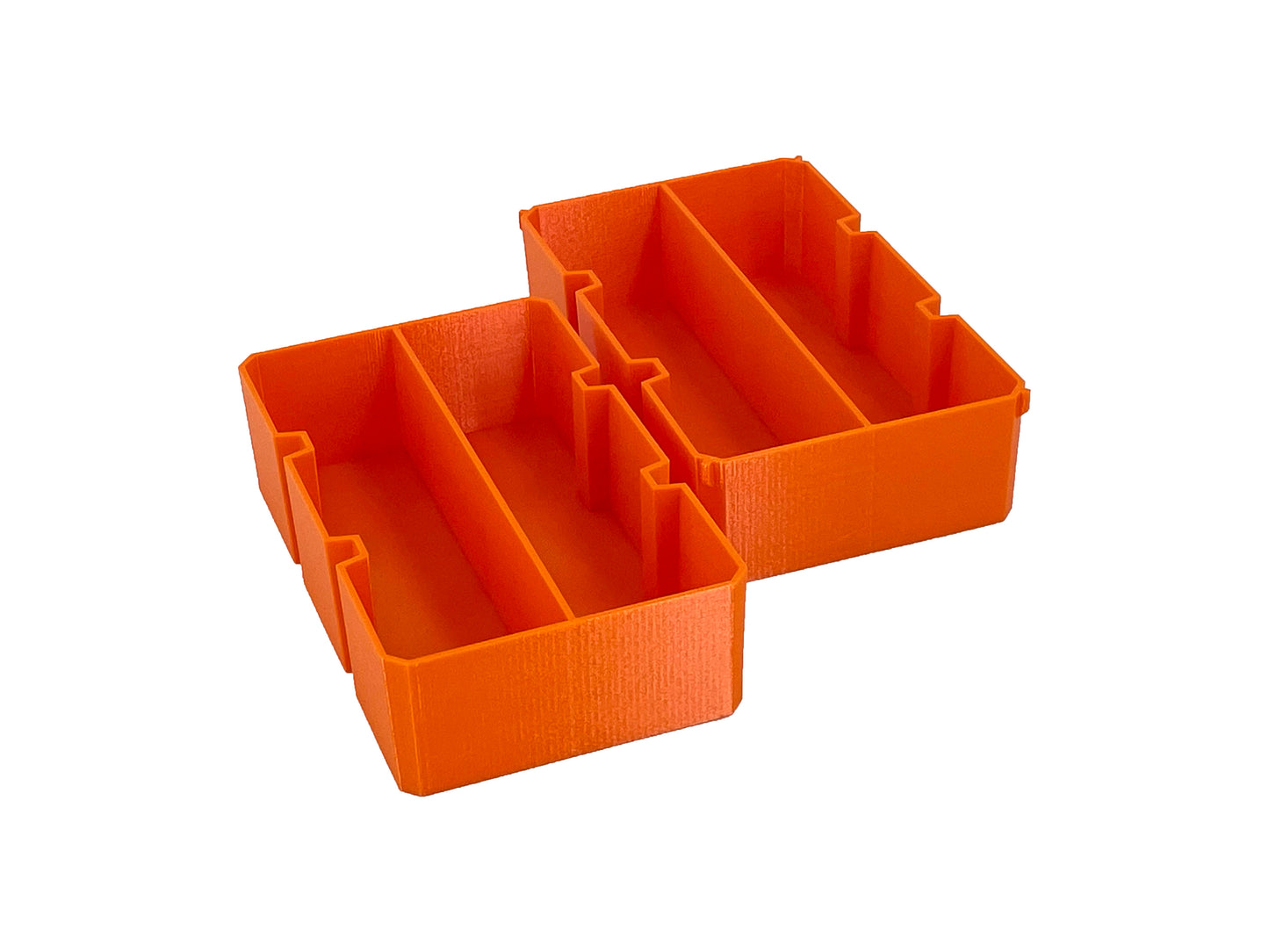 Ridgid Pro Organizer Compatible Large Nesting Bin Set - Orange