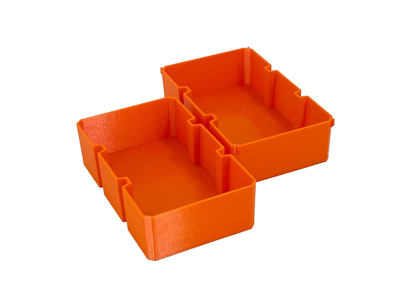 Ridgid Pro Organizer Compatible Large Nesting Bin Set - Orange