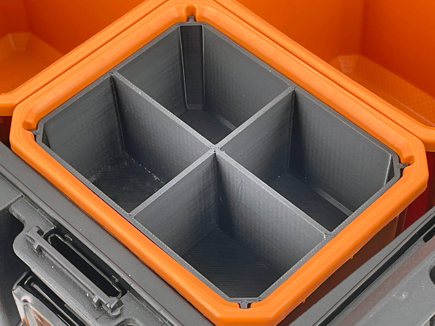 Ridgid Pro Organizer Compatible Small Nesting Bin Set - Black