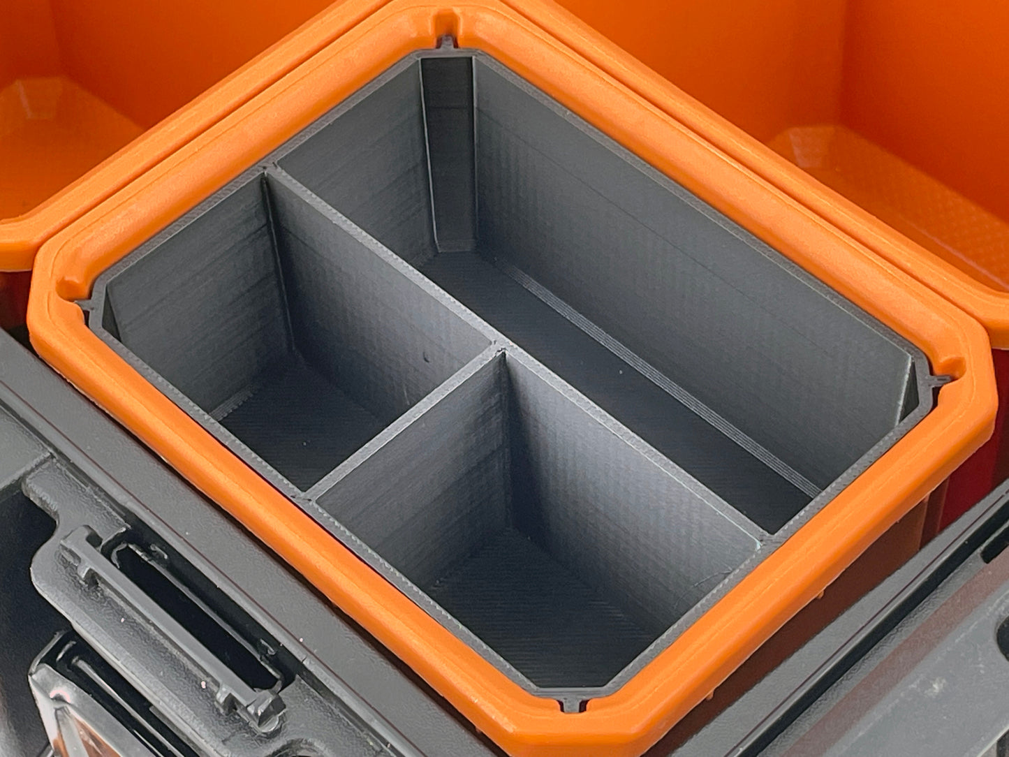 Ridgid Pro Organizer Compatible Small Nesting Bin Set - Black