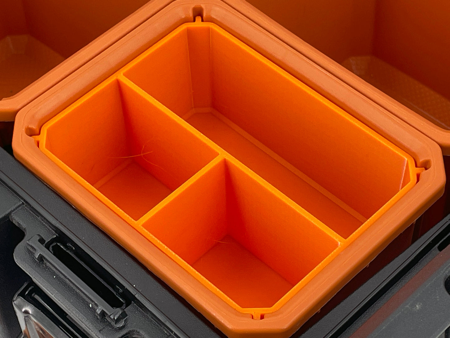 Ridgid Pro Organizer Compatible Small Nesting Bin Set - Orange