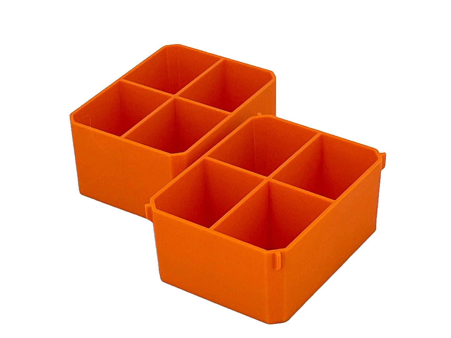 Ridgid Pro Organizer Compatible Small Nesting Bin Set - Orange