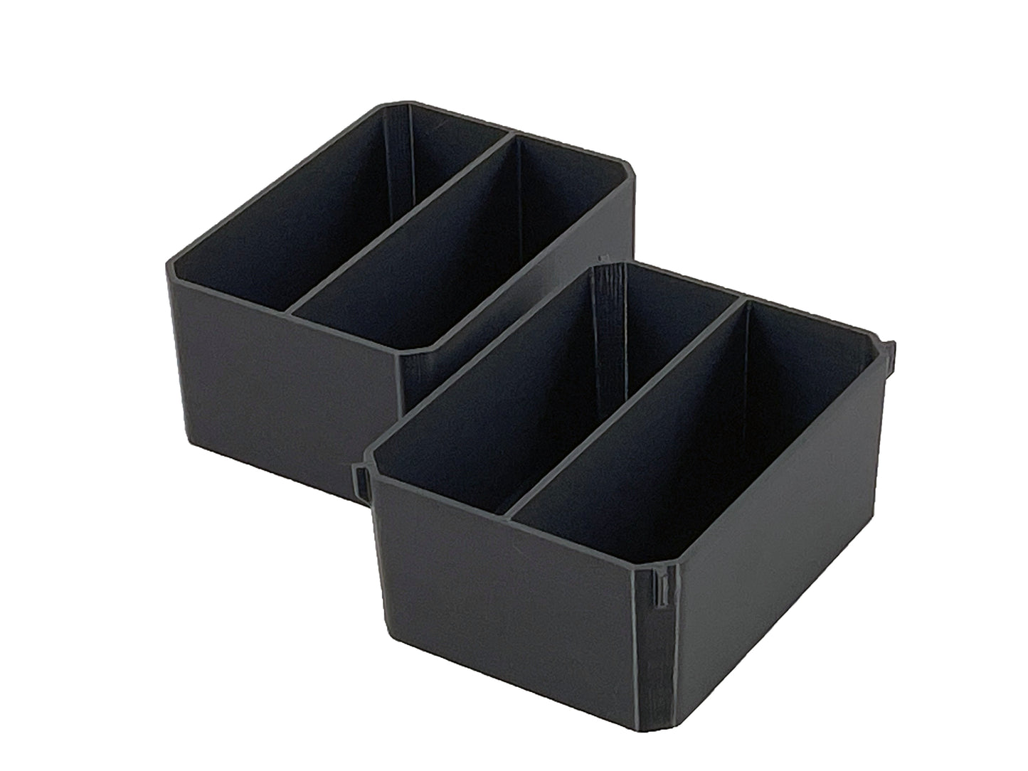 Ridgid Pro Organizer Compatible Small Nesting Bin Set - Black