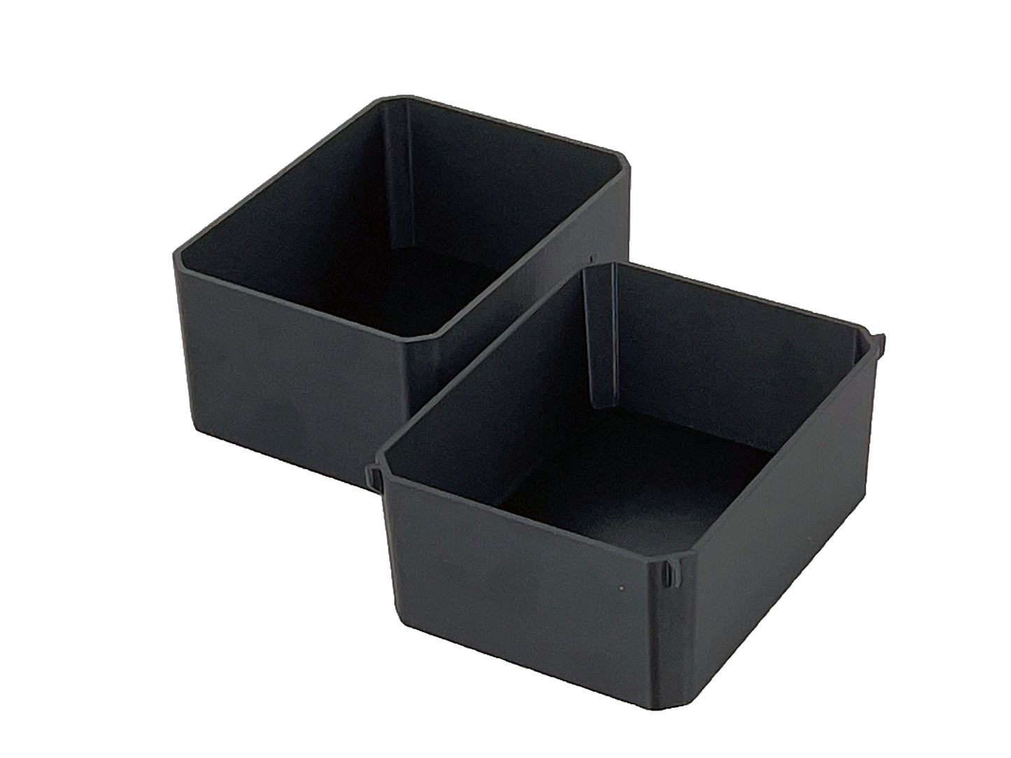 Ridgid Pro Organizer Compatible Small Nesting Bin Set - Black