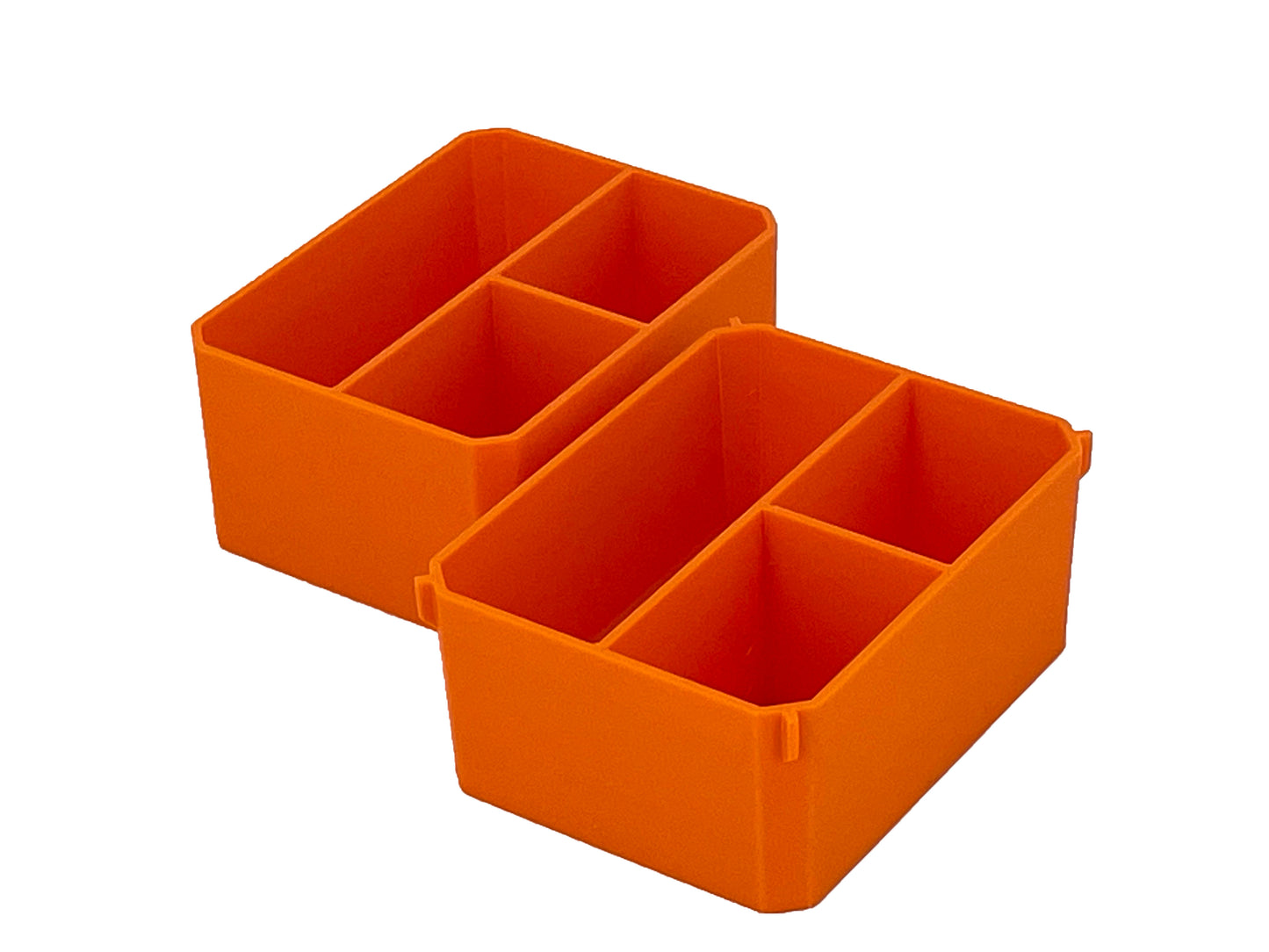 Ridgid Pro Organizer Compatible Small Nesting Bin Set - Orange