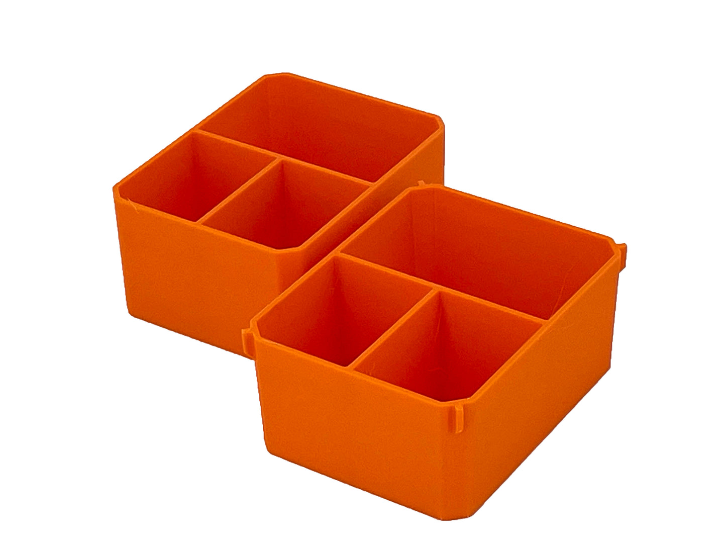 Ridgid Pro Organizer Compatible Small Nesting Bin Set - Orange