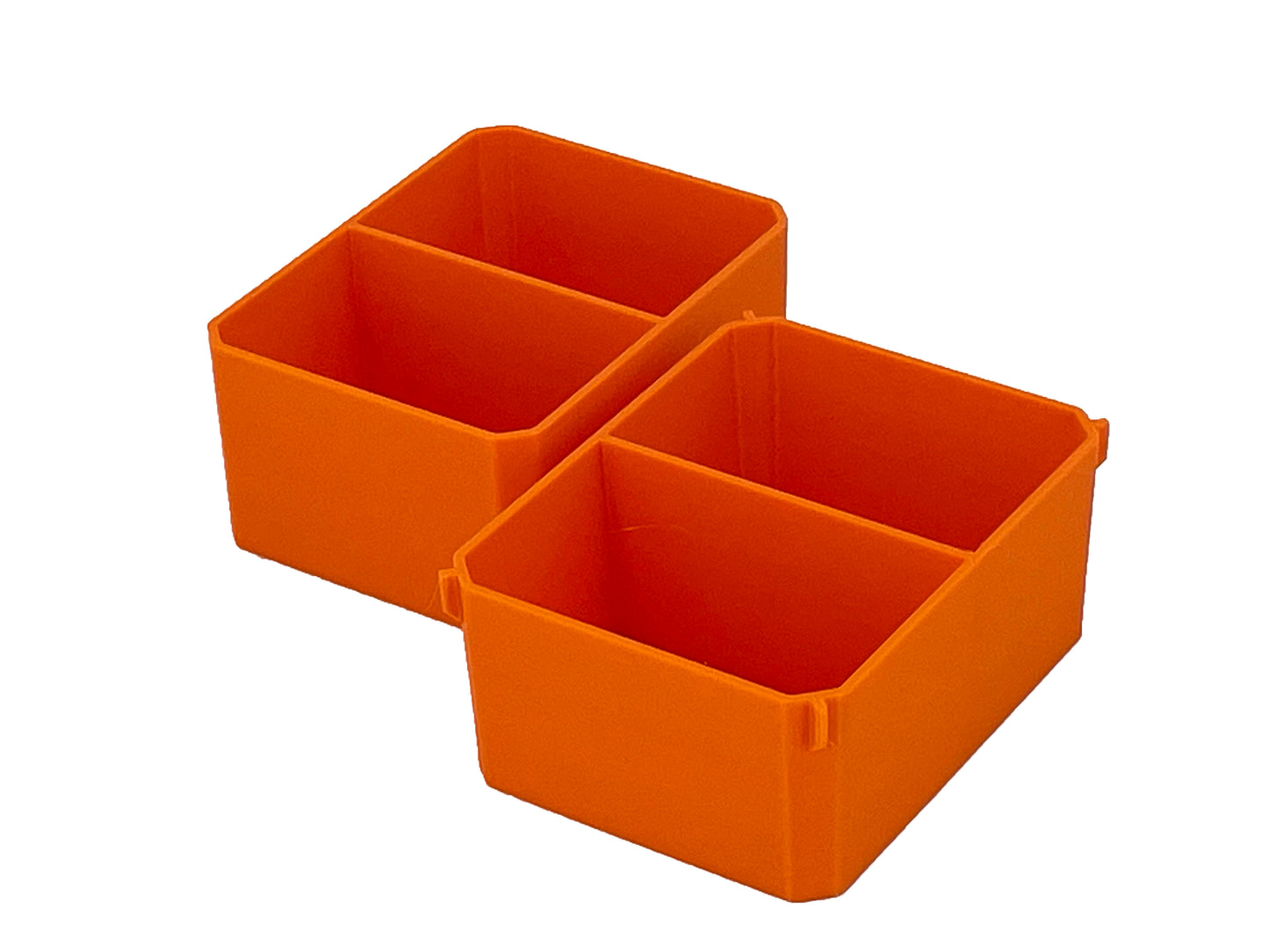 Ridgid Pro Organizer Compatible Small Nesting Bin Set - Orange