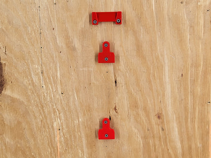 Milwaukee Packout Compatible Wall Mounts - Red