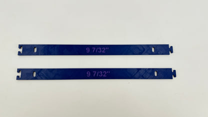 Customizable HO Flex Track Straight Guide