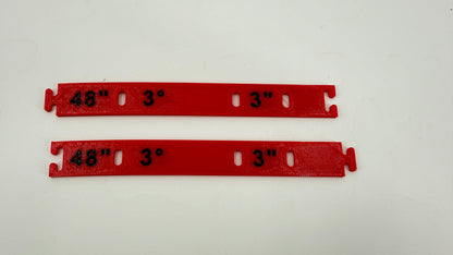 Customizable HO Flex Track Easement Guide