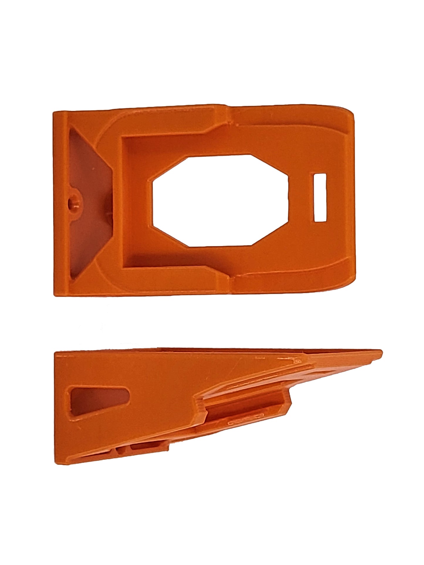 Ridgid 18v Horizontal Locking Battery Mount Hanger Holder - Orange