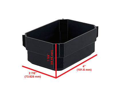 Craftsman TRADESTACK Organizer Compatible Small Nesting Bins - Black