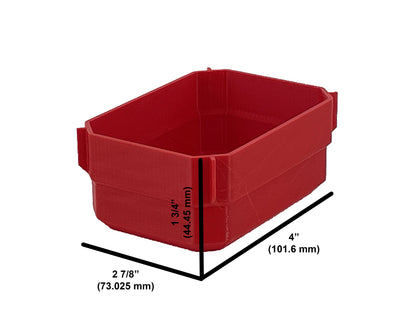 Craftsman XL Pro Organizer Compatible Small Nesting Bins - Red