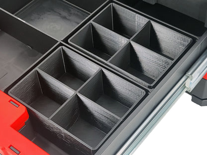 Craftsman Versastack 2-Drawer Tool Box Compatible Small Nesting Bins - Black