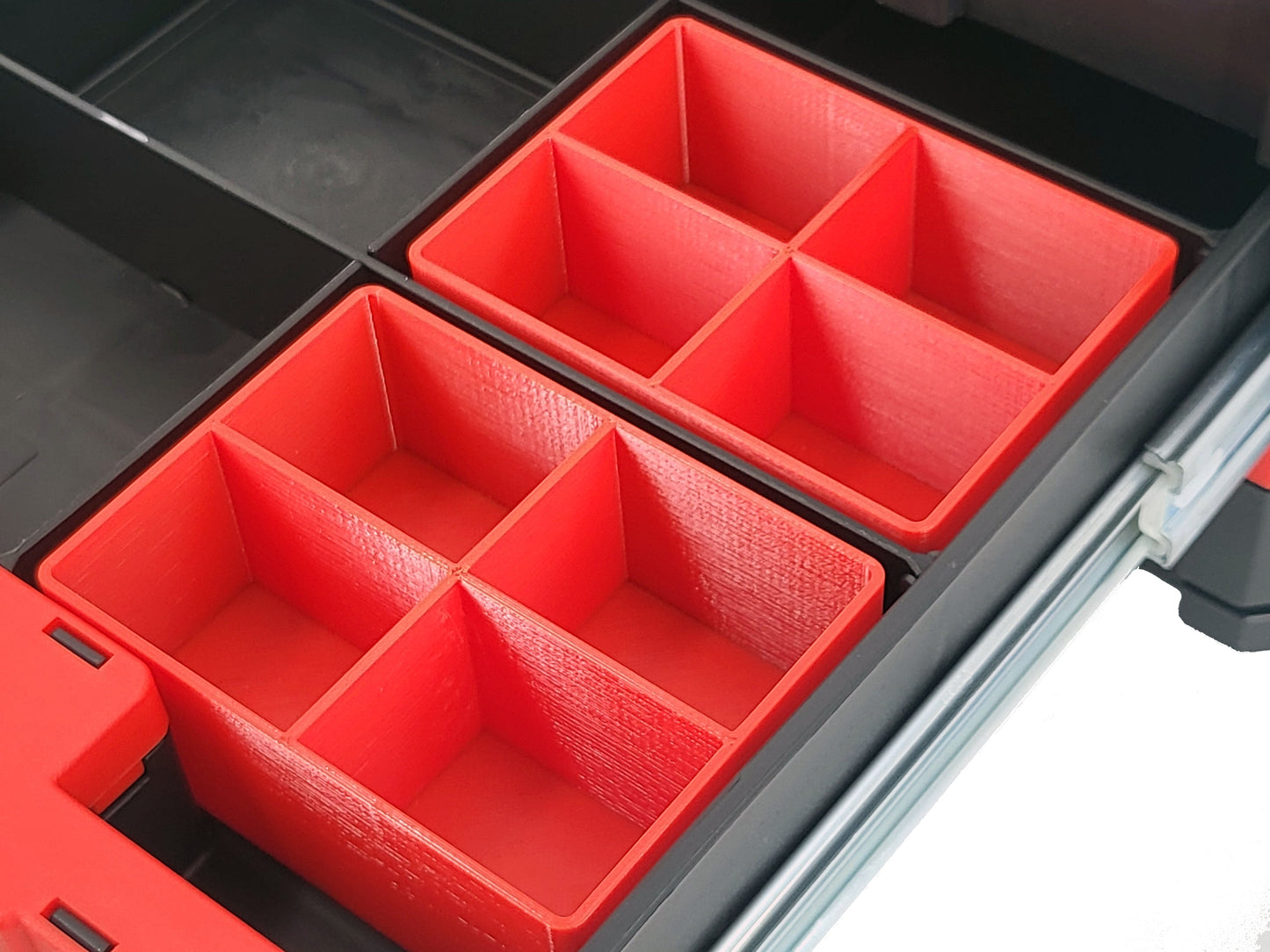 Craftsman Versastack 2-Drawer Tool Box Compatible Small Nesting Bins - Red