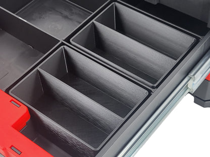 Craftsman Versastack 2-Drawer Tool Box Compatible Small Nesting Bins - Black