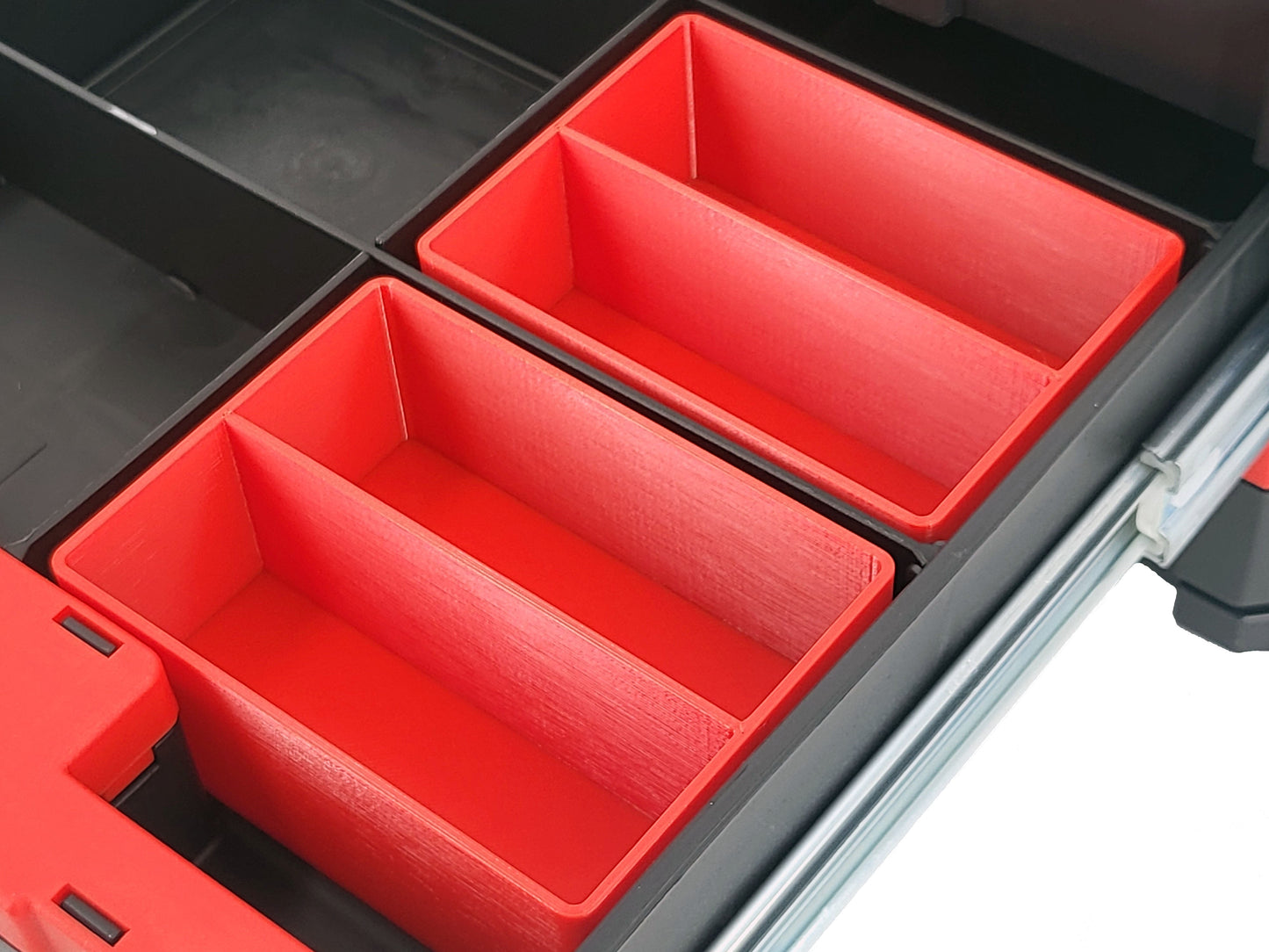 Craftsman Versastack 2-Drawer Tool Box Compatible Small Nesting Bins - Red