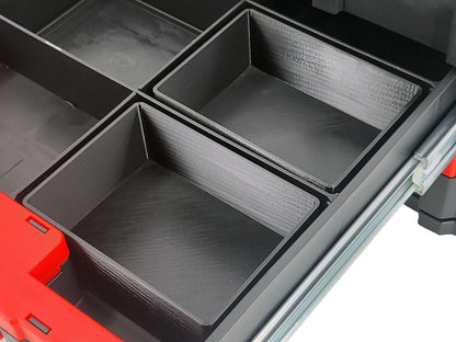 Craftsman Versastack 2-Drawer Tool Box Compatible Small Nesting Bins - Black