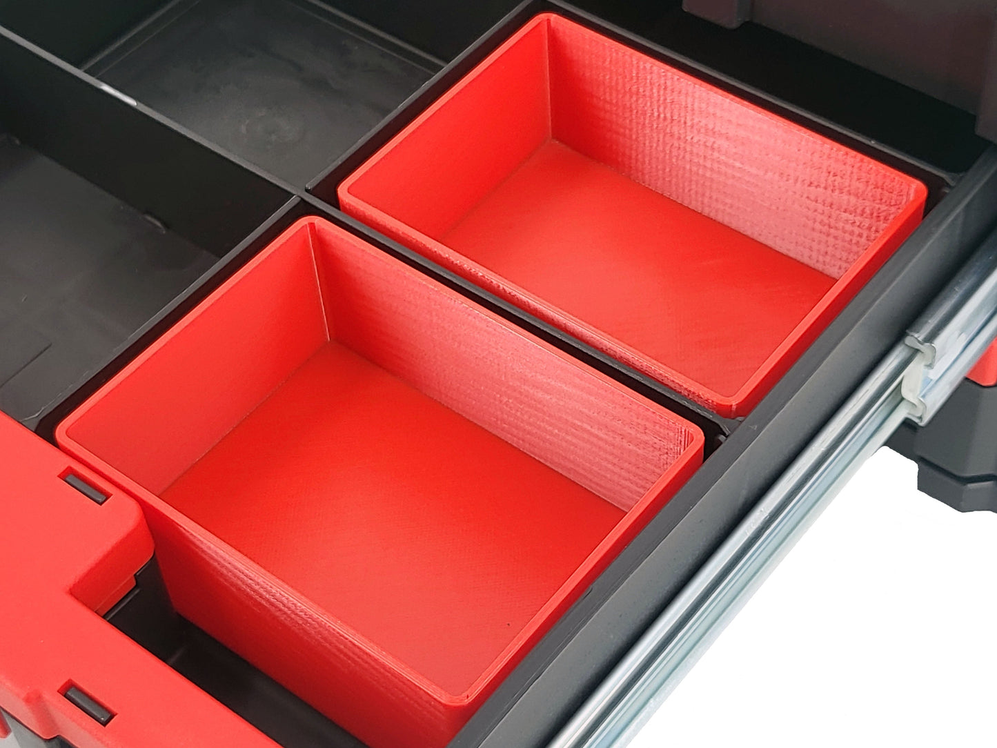 Craftsman Versastack 2-Drawer Tool Box Compatible Small Nesting Bins - Red