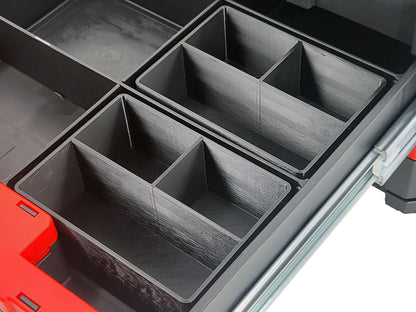 Craftsman Versastack 2-Drawer Tool Box Compatible Small Nesting Bins - Black