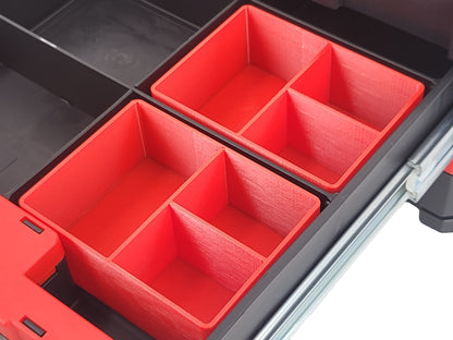 Craftsman Versastack 2-Drawer Tool Box Compatible Small Nesting Bins - Red