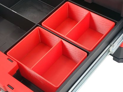 Craftsman Versastack 2-Drawer Tool Box Compatible Small Nesting Bins - Red