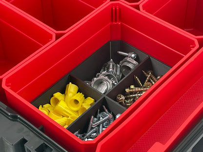 Craftsman Versastack Organizer Compatible Large Nesting Bin Set - Black