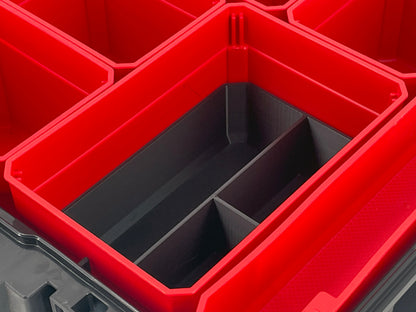 Craftsman Versastack Organizer Compatible Large Nesting Bin Set - Black
