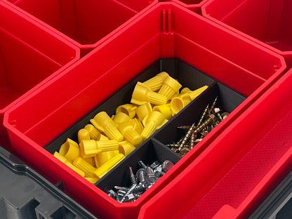 Craftsman Versastack Organizer Compatible Large Nesting Bin Set - Black