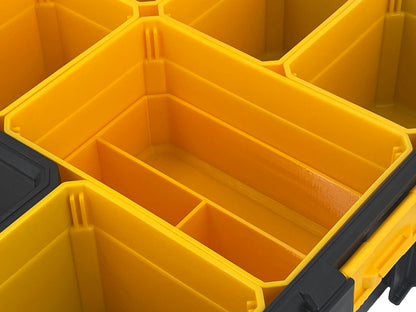 Dewalt Deep Pro Organizer Compatible Large Nesting Bin Set - Yellow