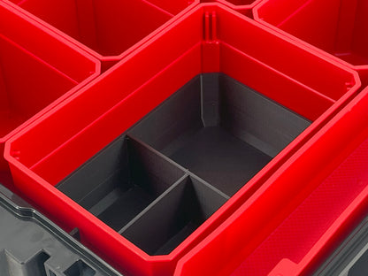Craftsman Versastack Organizer Compatible Large Nesting Bin Set - Black