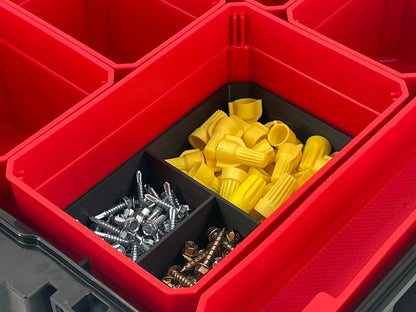 Craftsman Versastack Organizer Compatible Large Nesting Bin Set - Black