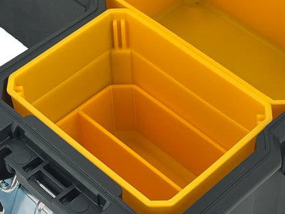 Dewalt Deep Pro Organizer Compatible Small Nesting Bin Set - Yellow