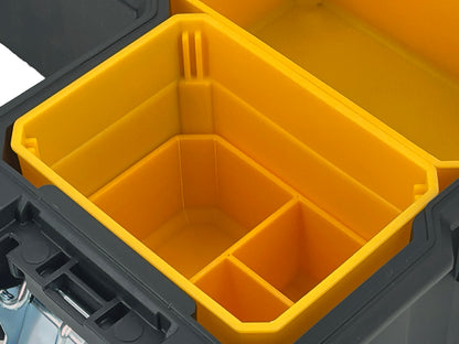 Dewalt Deep Pro Organizer Compatible Small Nesting Bin Set - Yellow