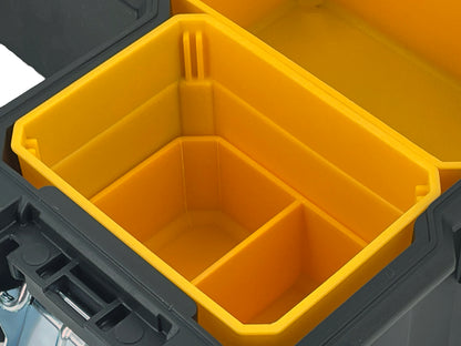 Dewalt Deep Pro Organizer Compatible Small Nesting Bin Set - Yellow
