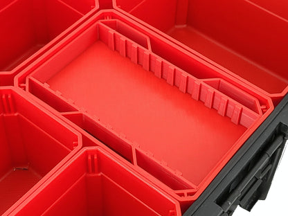 Craftsman XL Pro Organizer Compatible Bit Holder Bin - Red