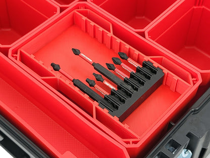 Craftsman VERSASTACK Organizer Compatible Bit Holder Bin - Red