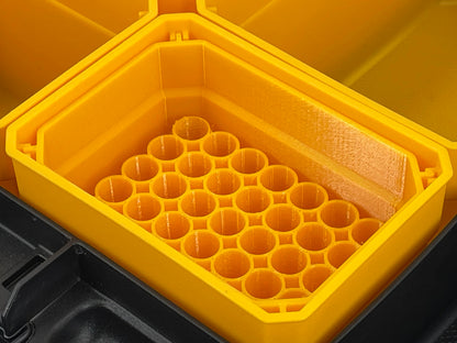 Dewalt TSTAK Organizer Compatible AA AAA C D 9V Battery Insert Bin