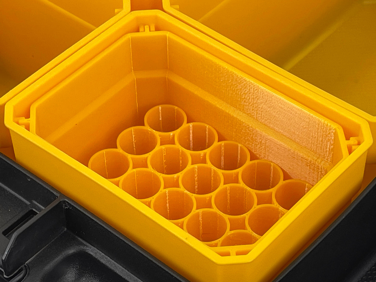 Dewalt TSTAK Organizer Compatible AA AAA C D 9V Battery Insert Bin