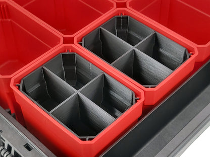 Craftsman TRADESTACK Organizer Compatible Small Nesting Bins - Black