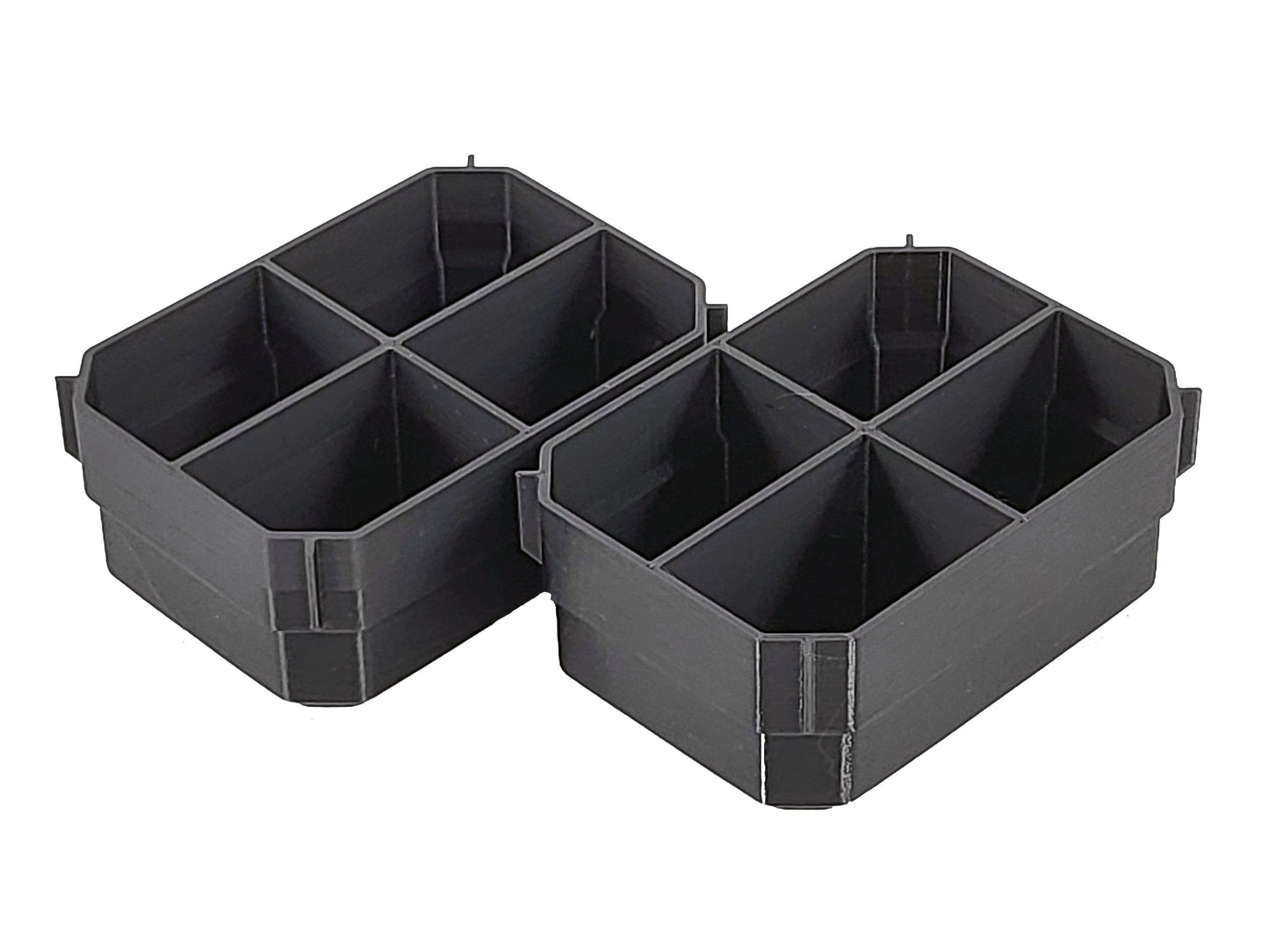 Craftsman TRADESTACK Organizer Compatible Small Nesting Bins - Black