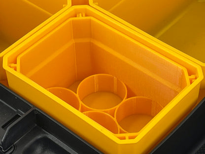 Dewalt TSTAK Organizer Compatible AA AAA C D 9V Battery Insert Bin