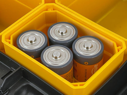 Dewalt TSTAK Organizer Compatible AA AAA C D 9V Battery Insert Bin